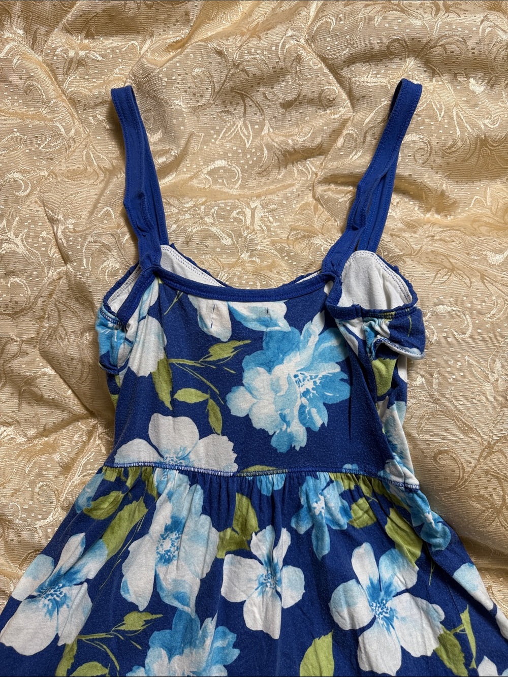 Blue Hollister Floral Tank Top - Picture 4 of 5